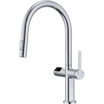 Grifo de cocina monomando con caño extraíble Turín IMEX