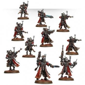 Games Workshop Figura de esquí Adeptus Mechanicus Skitarii Rangers con 10 Figuras Warhammer 40k