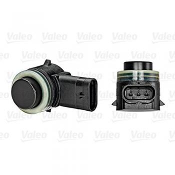 Sensor de aparcamiento Valeo 890019 con tecnología de detección ultrasónica, compatible con vehículos para asistencia en estacionamiento, incluye cuatro sensores y un módulo de control