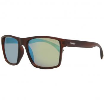 Sinner Grail SISU-850-40-08 Men's Brown Sunglasses 55mm