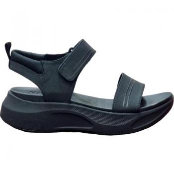 Sandalias Fluchos Energy Fresh para mujer en color negro