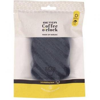 Beter Esponja Corporal Konjac con Café Coffee O'clock Exfoliante Natural