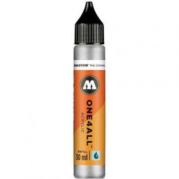 Tinta Acrílica Molotow One4All 30 ml - Color 227 Plata Metálica