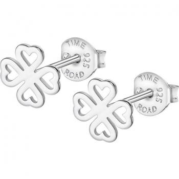 Pendientes Time Road WS03078 de Plata para Mujer con Acabado de Brillo Basics