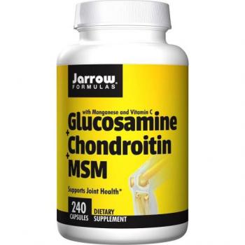 Jarrow Formulas Glucosamine + Chondroitin + MSM 240 Capsules