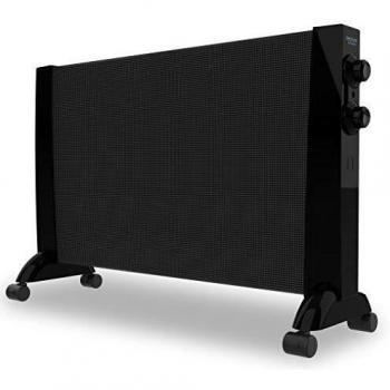 Cecotec Placa Radiante de Mica Ready Warm 3000 Now. Ruedas omnidireccionales, 3 Modos, Termostato Regulable, Sistema de Protección sobrecalentamiento, 2400 W