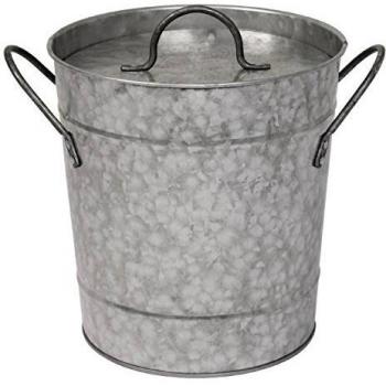 Olympia Galvanized Ice Bucket with Lid 3.4Ltr
