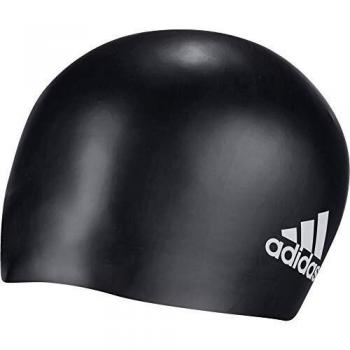 Gorro de natación adidas 3 Stripes - Negro, Talla Única