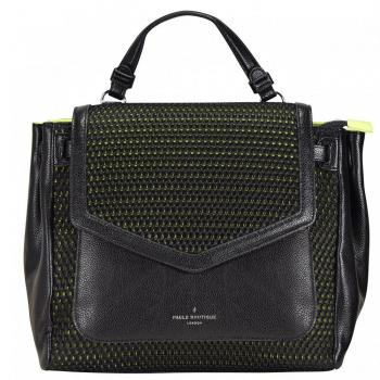Pauls Boutique Pixie Bolso de mano 24 cm black-yellow