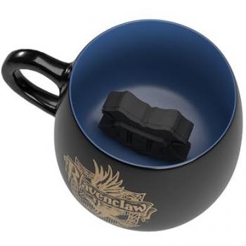 Taza Harry Potter 320 ml con Figura 3D Interior Ravenclaw - Regalo Oficial 12x9x8 Cms