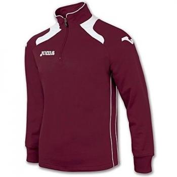 Joma Champion II - Sudadera con cremallera para niños de 6 años, color burdeos