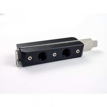Watercool PCI Slot Pass-Through Bracket with Dual G1/4 Female Threads