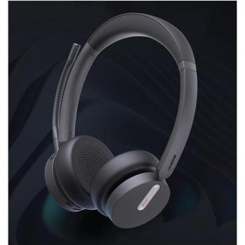 Auricular Inalámbrico Yealink BH70 Dual UC USB-A con Bluetooth, 35h de batería, micrófono ANC, ideal para oficina y centros de llamadas