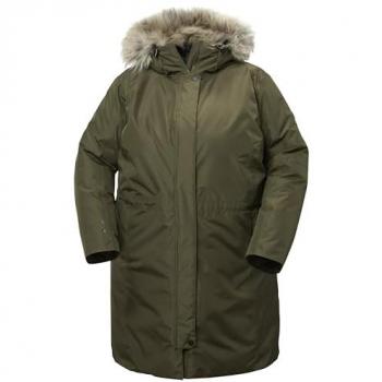 Helly Hansen Women's Senja Plus Utility Green Parka 3XL