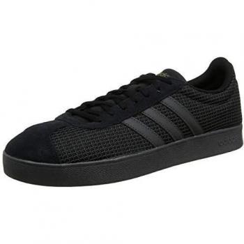 adidas VL Court 2.0, Zapatillas de Skateboard Hombre, Negro