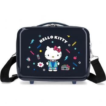 Neceser ABS Adaptable a Trolley Hello Kitty Castle 9L Azul
