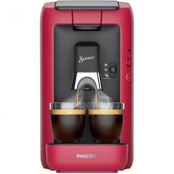 Cafetera Philips Senseo Maestro 1,2 L Roja con Selección de Intensidad y Función Memo