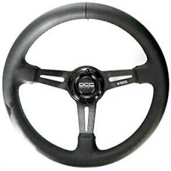 Volante Racing OCC Motorsport OCCVOL016 Negro Cuero Ø 35 cm