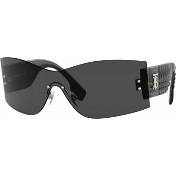 Burberry Be3137 Women's Square Sunglasses, Color: 110987, Size: 45 MM, Black