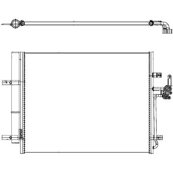 Hella  8FC 351 304-491 condensador