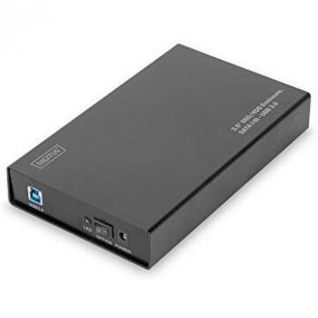 Caja USB 3.0 tipo B para HDD / SSD SATA III de 3,5 ', aluminio