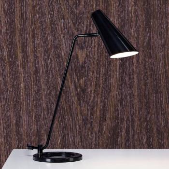 Lámpara de sobremesa CAL Negro 1 luz