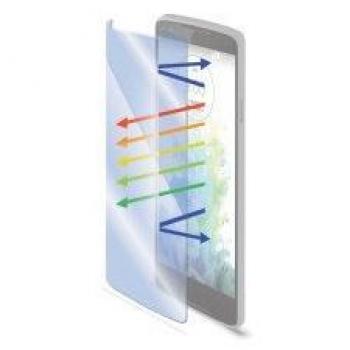 Celly Protector de Pantalla Cristal Templado Anti-Huellas y Anti-Bluray para LG G4, Transparente