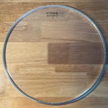 CODE Genetic 3 Clear 13 Snare Drum Head