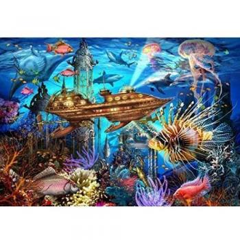 Puzzle 1000 Piezas Ciudad Acuática Bluebird - Marchetti Ciro