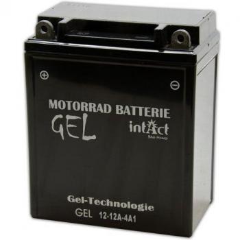 Batería de Gel para Moto Intact Bike-Power 12V 12Ah (DIN 51211) GEL12-12A-4A1