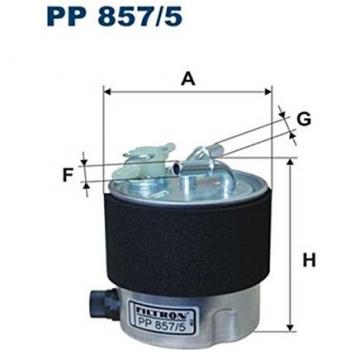 Filtron PP857/5 Inyección de Combustible