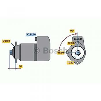 Motor de Arranque Bosch 986011480 - Tipo: Motor de arranque; Marca: Bosch; Número de pieza: 0 986 011 480