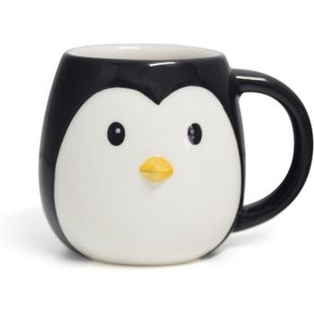 Mug Balvi Pingo Taza en Forma de Cabeza de Pingüino