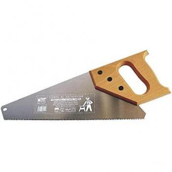 Serrucho de Carpintero Wuto 2514-30 con Caja, Hoja de Acero Sueco Aleado al Cromo, Diente Grueso E3/02463