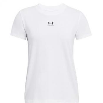 Under Armour Women's Off Campus Core Short Sleeve T-shirt - White - XL