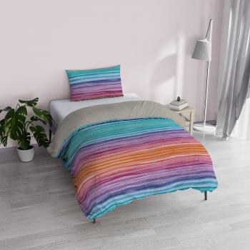 Parure Funda Nórdica Microfibra Doble Pequeño Fantasy Arcoíris