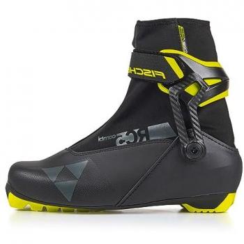 Botas de Esquí Nórdico Fischer RC5 Combi Negras y Amarillo Neón Unisex EU 44