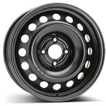 Rueda de acero Alcar 6.5x16 4x108 ET26 CB65 negra/silver