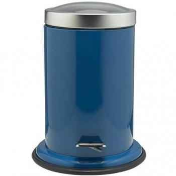 Sealskin Acero Papelera con pedal 3 litros independiente Azul