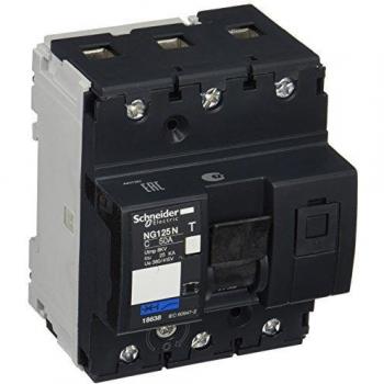 Interruptor magnetotérmico NG125N/C 3P 50A - Schneider Electric