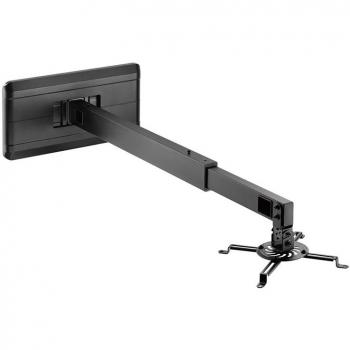 Soporte de Pared Corto para Proyector Napofix PWM1500B Negro