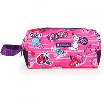 Estuche neceser Gabol STICKER resistente al agua