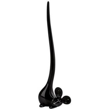 Koziol Ringo Soporte para Anillos, Diseño de Ratón, Negro, 5264526