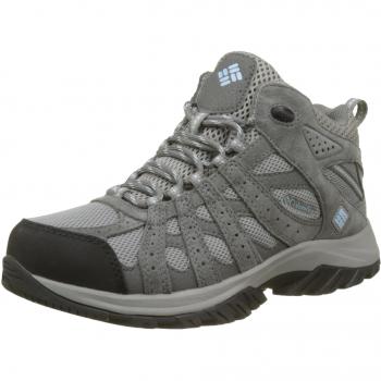 Columbia Canyon Point Mid Waterproof, Botas de Senderismo para Mujer, Gris