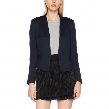 Vero Moda Vmvictoria LS Short Noos, Chaqueta de Traje para Mujer, Azul