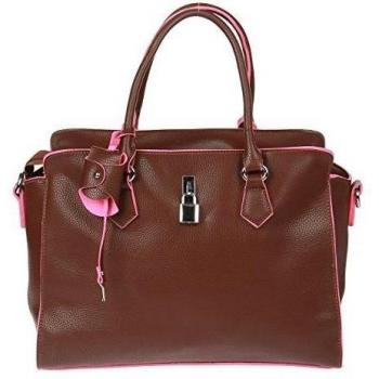 Xuna - Bolso al hombro para mujer negro café