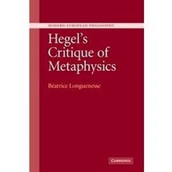 Crítica de la Metafísica de Hegel (Filosofía Europea Moderna)