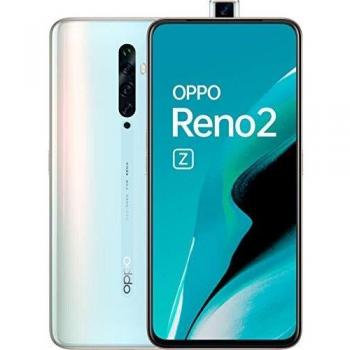 Smartphone Oppo Reno 2Z, Blanco Cielo, Dual SIM, Pantalla AMOLED de 6.5, Memoria Interna de 128GB y RAM de 8GB, Cámara Trasera Cuádruple (48MP + 8MP + 2MP + 2MP), Android