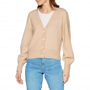 Vero Moda Vmdalo LS V-Neck Cardigan E, Chaqueta Punto para Mujer, Rosa