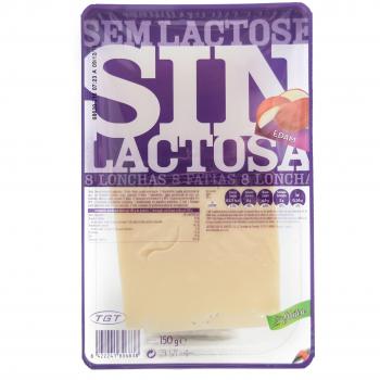 QUESO EDAM LONCHA SLACTOSA LA BOCATERIA B150 GR